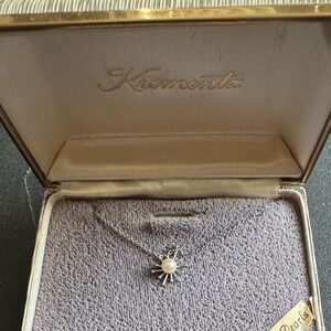 Silver Pearl Necklace